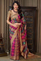 Blooming Multi Color Soft Silk Designer Sarees for woven