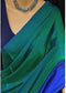 Imposing Rama Colored Pure Cotton Saree SY 5389