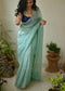 Lovely Sky Blue Colored Soft Hand Cotton Saree SY 5255