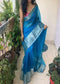 Lovely Sky Blue Colored Soft Silk Hand Weaving Saree SY 5267