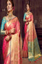 Royal Peach Color Saree