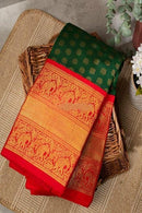 Green Party Wear Kanjivaram Saree