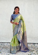 Tissue Party Wear Saree for woman