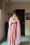 Amazing Pink Color Round Anarkali Flair Gown