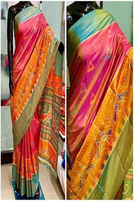 Traditional Multi Color Soft Silk Designer Shining Sarees SY 976