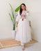 Amazing Light Perrot Colored Festival Wear Dress Design