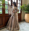 Appealing Beige Color Embroidery Work Salwar Designs
