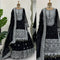 Admirable Black Color Designer Salwar Sarara Designs