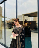 Admirable Balck Color Designer Salwar Designs
