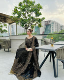 Admirable Balck Color Designer Salwar Designs