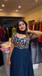 Adorning Blue Color Designer Heavy Salwar Kameez