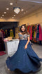 Adorning Blue Color Designer Heavy Salwar Kameez