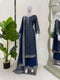 Actress Blue Color Designer Salwar Sarara Designs