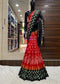 Congenial Red Brasso Designer Jacquard Banarasi Saree for woven