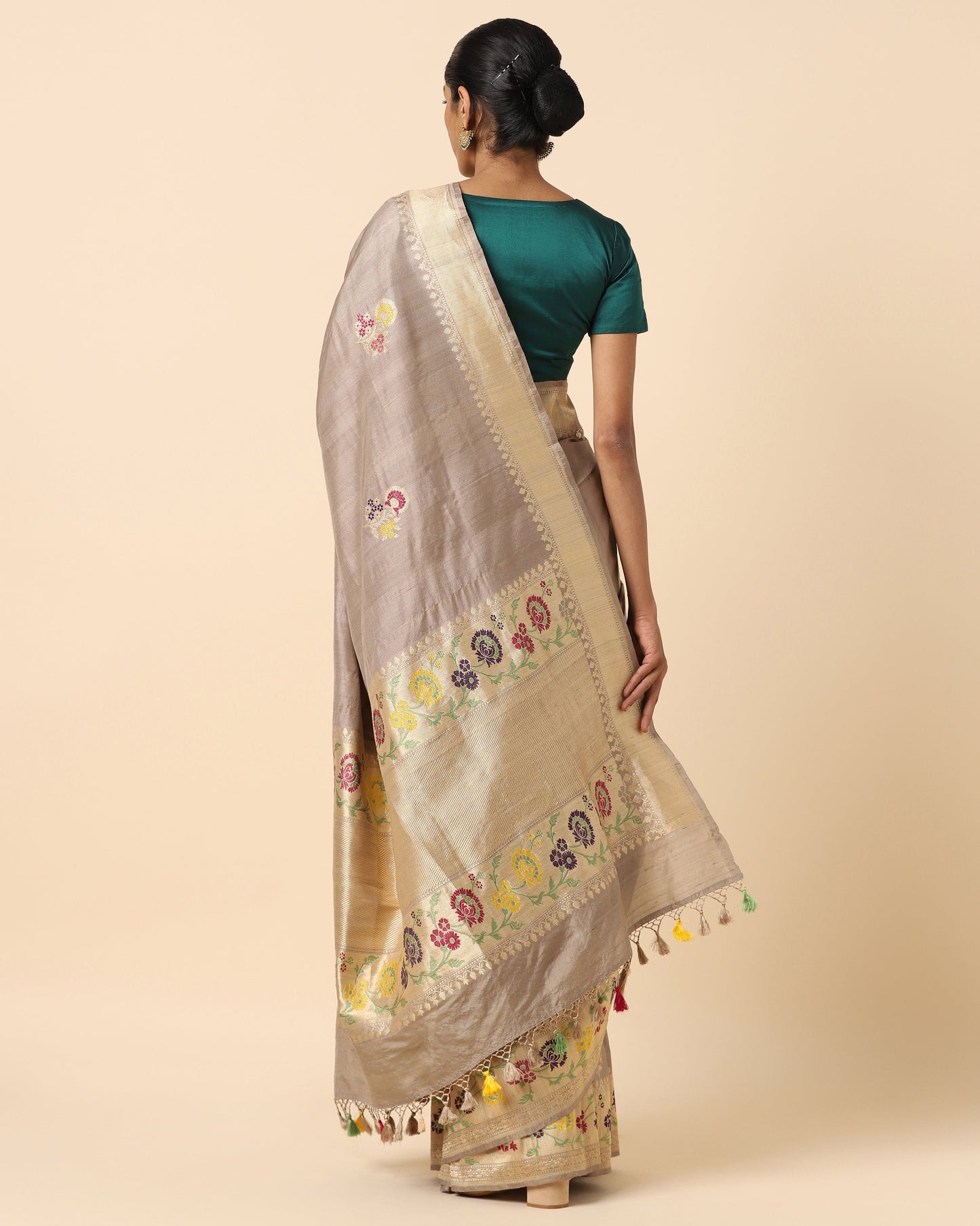 Printed  Digital Silk Casual Wear Saree