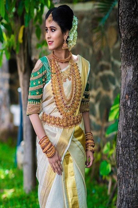 Graceful Green And White Color Soft Silk Designer Saree