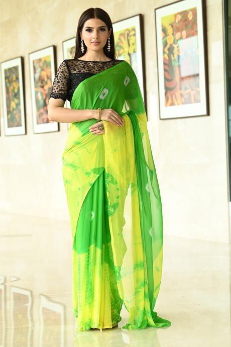 Green Color Party Wear Hand Weaving Soft Cotton  Saree SY 420