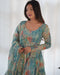 Admirable Multi Color Printed Work Stylish Gown