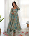 Admirable Multi Color Printed Work Stylish Gown