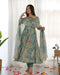 Admirable Multi Color Printed Work Stylish Gown