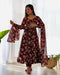 Alluring Dark Maroon Color Attractive Designer Gown