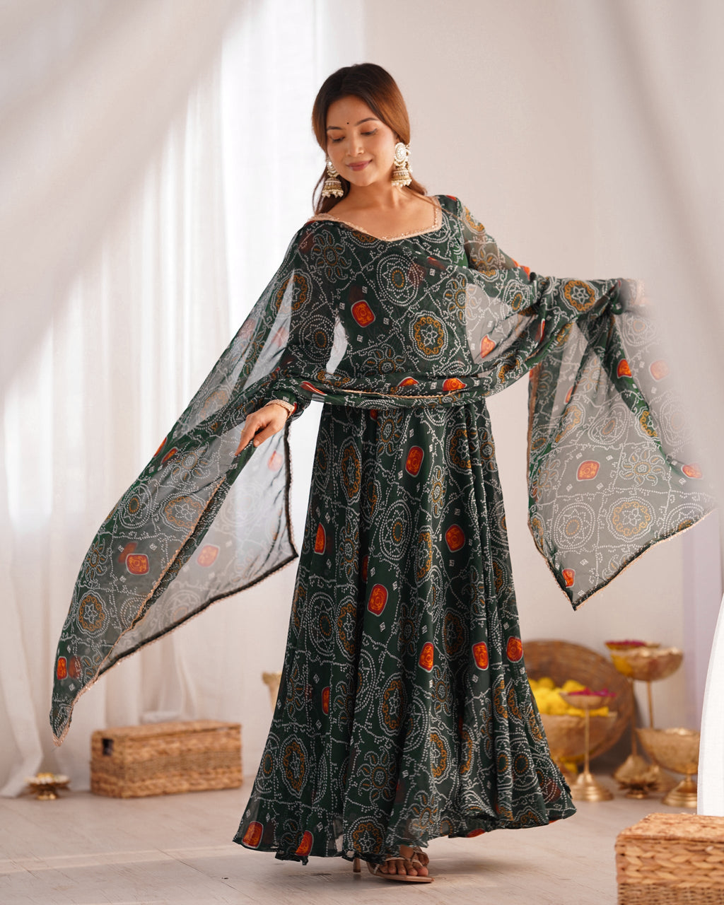 Black Color Beautiful Designer Party Wear Gown