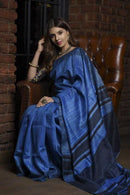 R Blue Color Soft Silk Designer Jacquard Saree SY 11