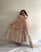 Alluring Dark Cream Color Designer Chikan Kari Gown