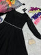 Admirable Dark Black Color Designer Gown For Girls