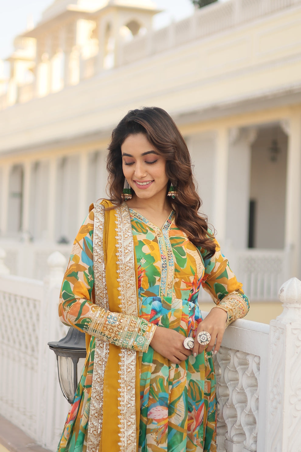 Beatific Multi Color Anarkali Gown Collection