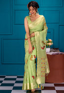 embroidery work silk Saree collection