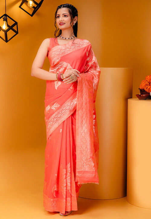 Wedding Wear Cotton saree for woman