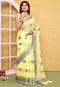 Zari Embroidered Silk saree collection for women