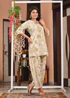 Olive Garden Cotton Co-ord Set