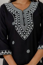 Noir Grace Viscose Rayon Suit Set