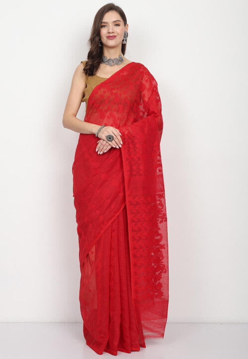 Handloom Soft Dhaka Saree collection for women