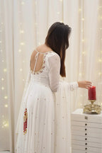 Apsara White Suit Set