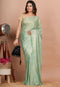 Printed Lycra Saree in Pastel for women