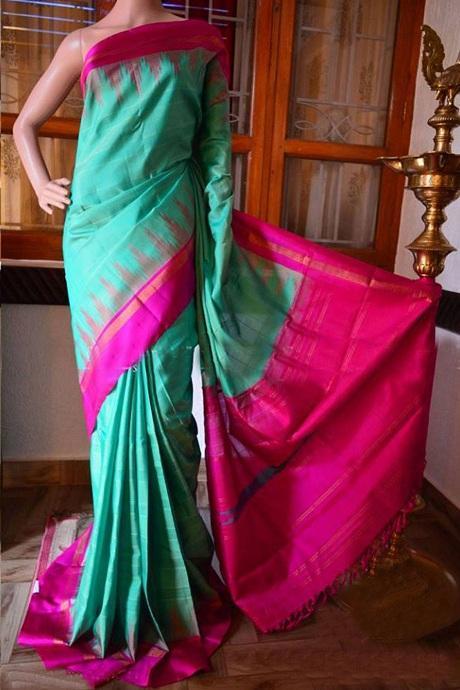 Fantastic Peach Color Soft Silk Latest Saree SY 6568