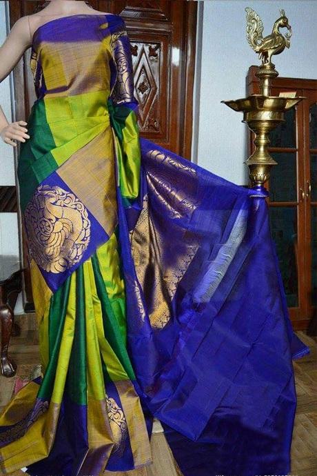 Fascinating Multi Color Soft Silk Designer Online Saree SY 1403