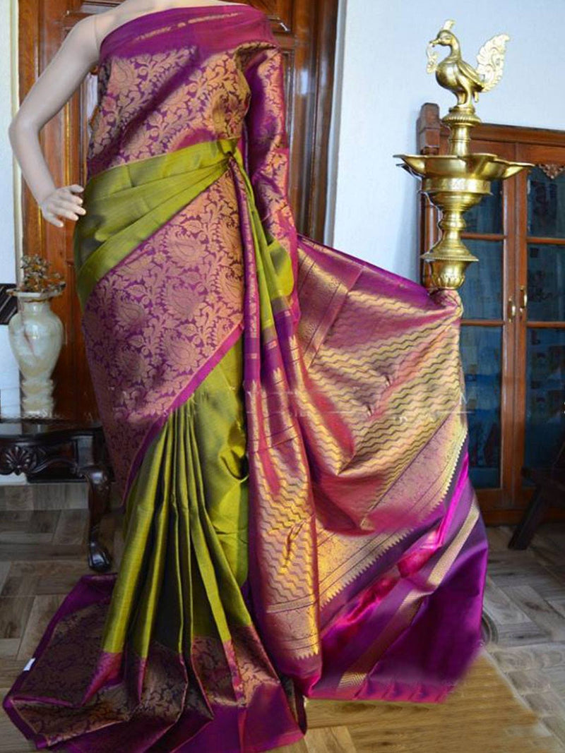 Glorious Multi Color Soft Silk Designer Jacquard Sarees SY 1370