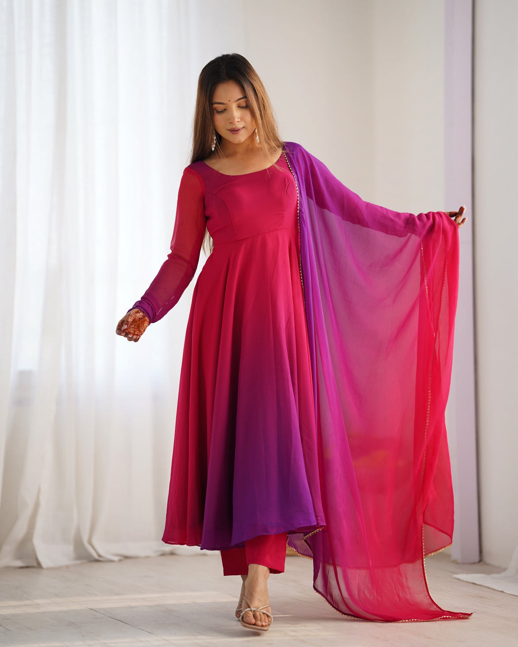 Alluring Multi Color Regular Wear Online Gown