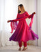Alluring Multi Color Regular Wear Online Gown