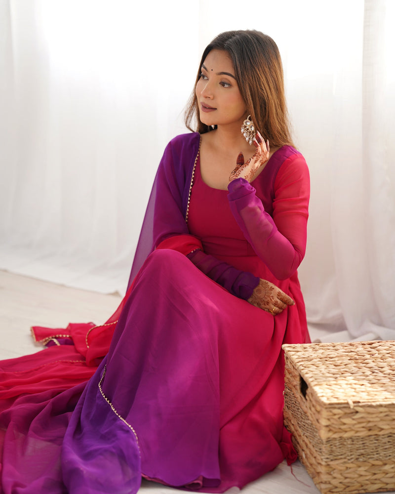 Alluring Multi Color Regular Wear Online Gown