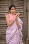 Exclusive Light Pink Color Soft Silk Printed Designer Saree For Woven