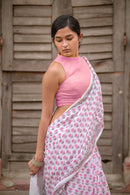 Exclusive Light Pink Color Soft Silk Printed Designer Saree For Woven