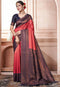 Woven Design Zari Kanjeevaram Thread Artistry Weaved Handloom Saree