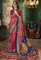 Tussar Elegant Silk Traditional Saree with Printed work for Patola