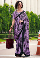 Bollywood fashion designer saree for partywear woven