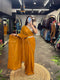 Engrossing Mustered Yellow Color Soft Silk Pattu Sarees for woven
